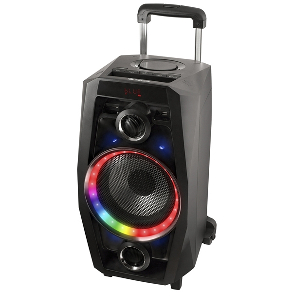 Přenosný Bluetooth reproduktor s mikrofonem NGS 220634 USB SD FM LED 80W Černý