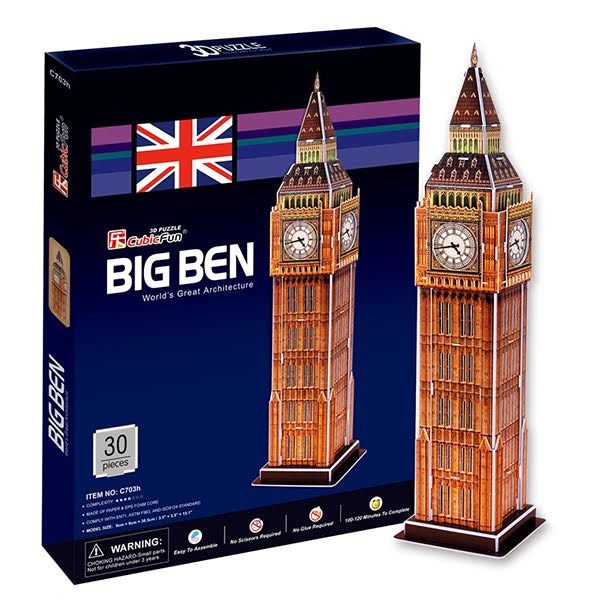 CUBIC FUN 3D Puzzle Big Ben