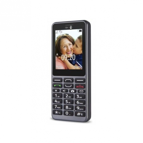 Mobilný telefón DORO Phone Easy 509, sivý