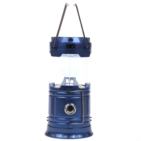 Solárne kempingový lampáš SH-5800T modrá