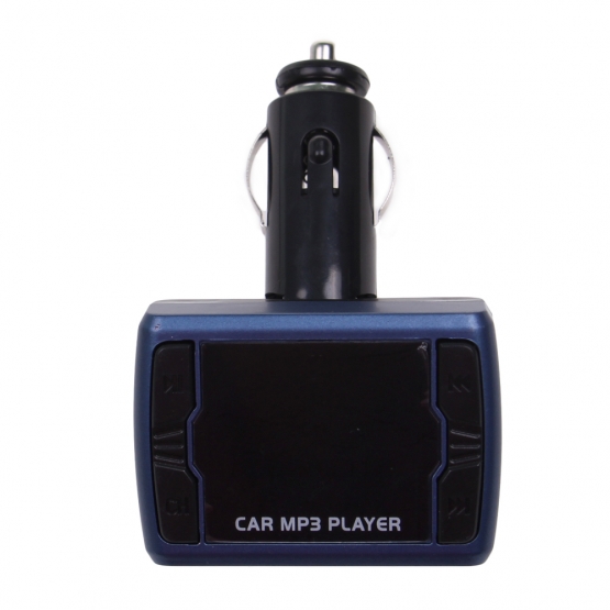Bluetooth handsfree do auta s ovládačom modré