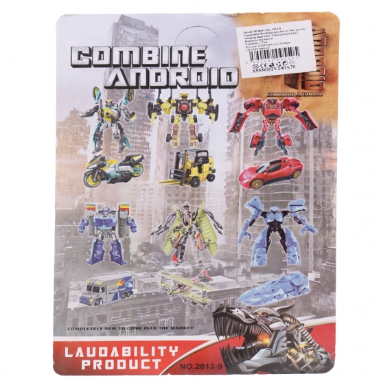 Plastový robot var. 2