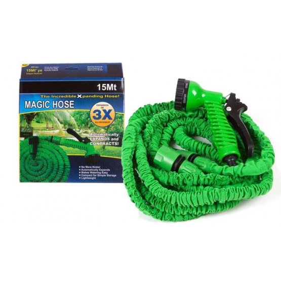 Zahradní hadice Magic Hose 15m zelená