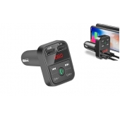 Bluetooth autonabíječka - FM transmitter černá