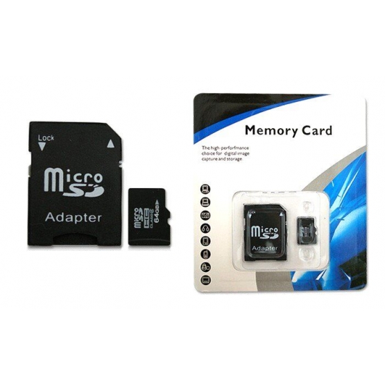 Micro SD paměťová karta 64GB