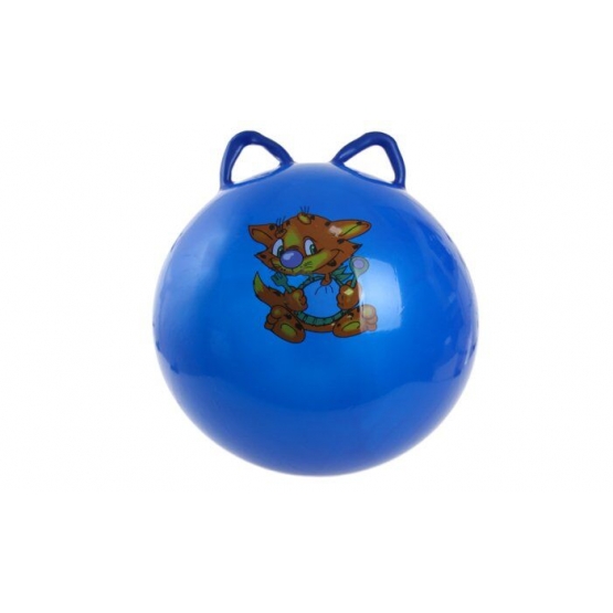 Skákací míč modrý