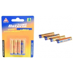 Alkalické baterie AAA LR03, 4ks 