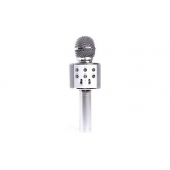 Karaoke mikrofon WS-858 stříbrný