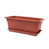 Truhlík na květiny s podmiskou 34cm var.3