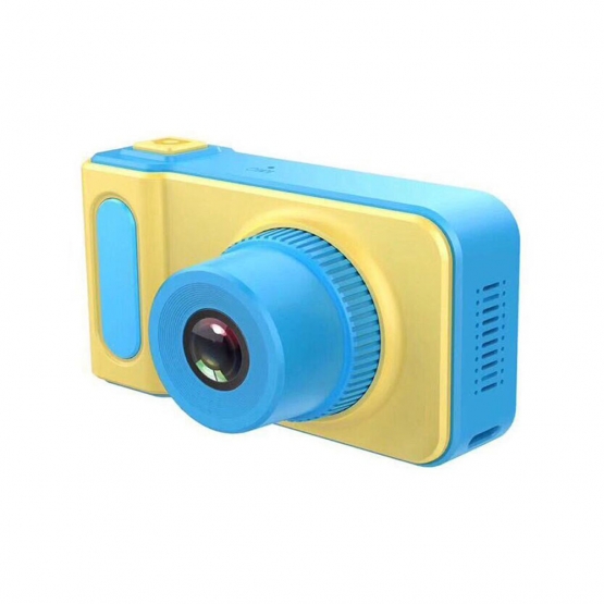 Dětský digitální mini fotoaparát s kamerou modrý