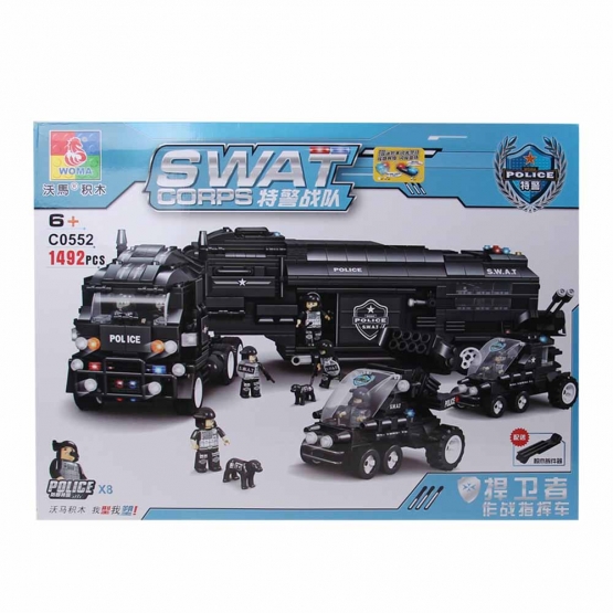 Stavebnice SWAT Kamion