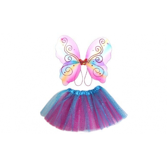 Kostým motýlek barevný