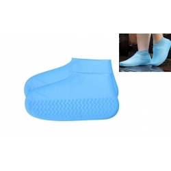 Voděodolné návleky na boty modré L