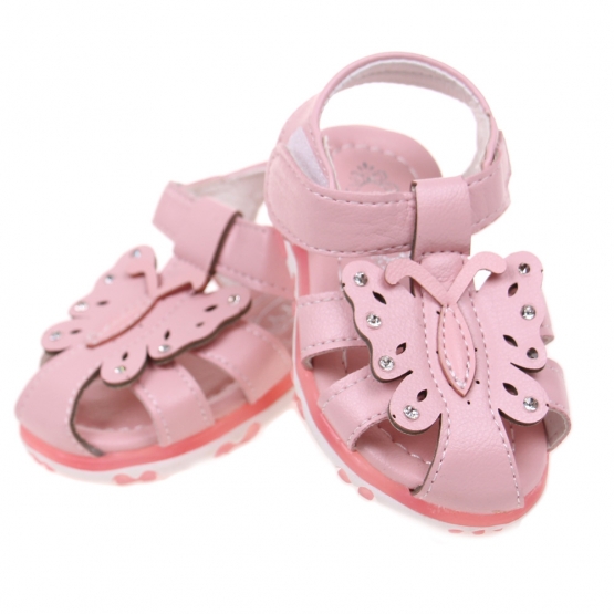 Dětské sandálky blikající růžové vel.26