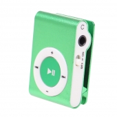 Kompaktní MP3 přehrávač zelený