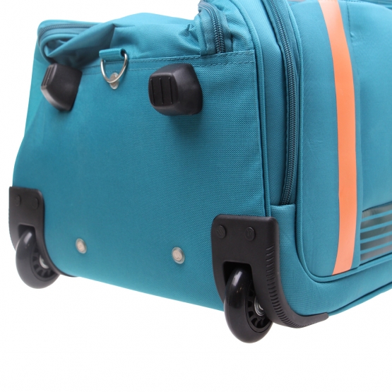 Cestovní taška na kolečkách velká světle modrá