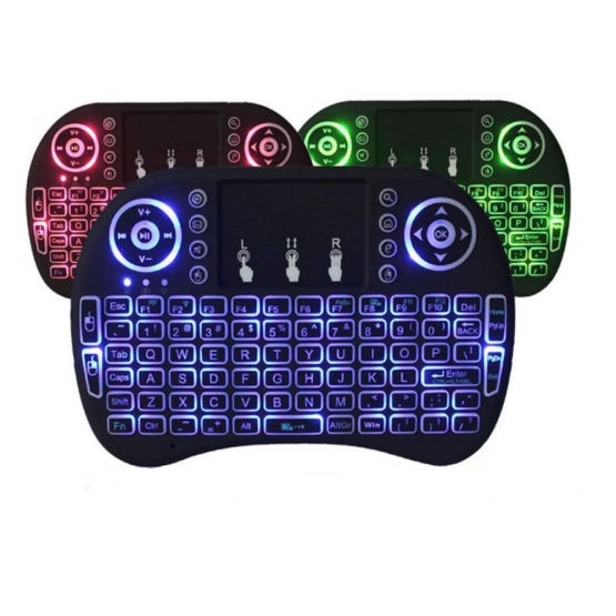 Mini podsvícená klávesnice RGB