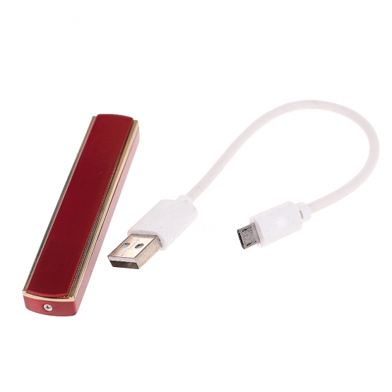 USB zapalovač lesklý 
