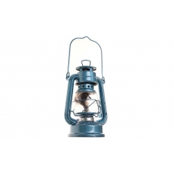 Petrolejová lampa 19 cm modrá