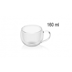Dvoustěnný hrnek na lungo 160 ml