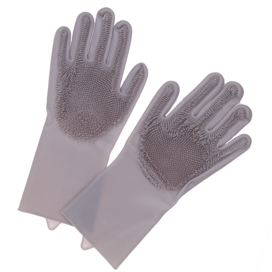 Silikonové rukavice na úklid