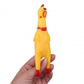 Pískací hračka pro psy – žlutá kachna