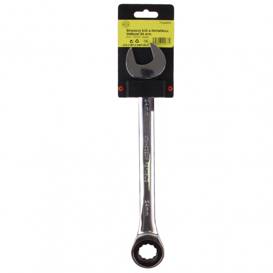 Stranový klíč s řehtačkou 24 mm