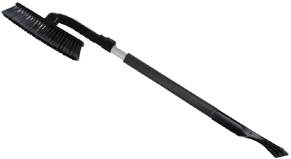 Teleskopický zmetáčik na sneh