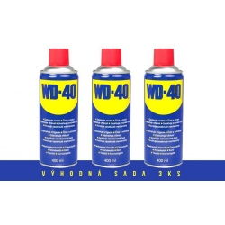 3ks Univerzální mazivo WD-40 400 ml