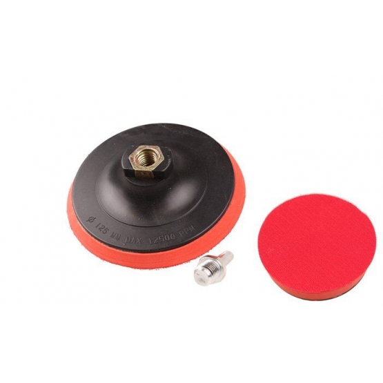 Leštící kotouč se suchým zipem 125 mm