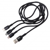 USB kabel 3 v 1