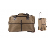 Cestovní taška na kolečkách 65 cm khaki