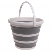 Skládací kbelík šedý