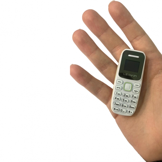 Mini telefon LE-887 bílý