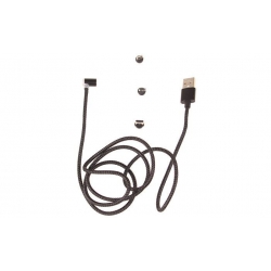 Magnetický USB kabel ZR009 černý
