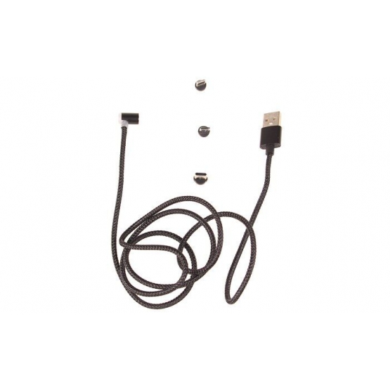 Magnetický USB kabel ZR009 černý
