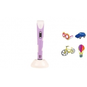 Kuličkové 3D pero fialové