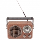 Přenosné dobíjecí retro rádio MK-612