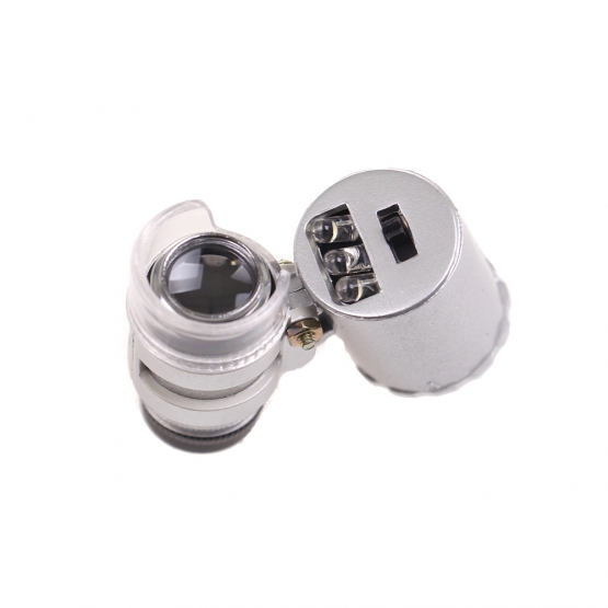 Mini mikroskop s LED osvětlením