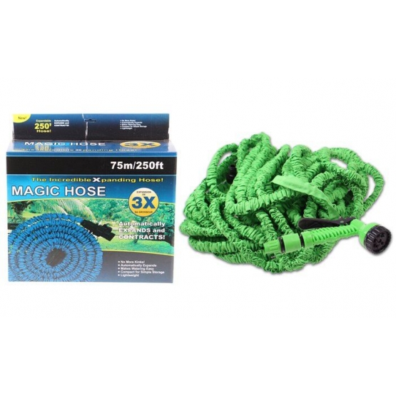 Zahradní hadice Magic Hose 75 m zelená