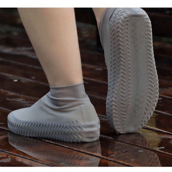 Voděodolné návleky na boty šedé L