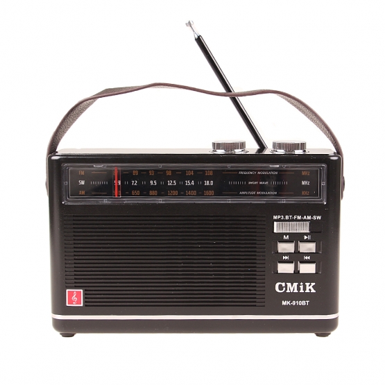 Přenosné radio CMIK MK-910BT černé