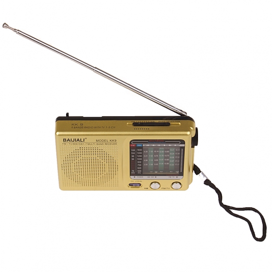 Kapesní rádio KK-9 zlaté