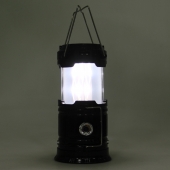 Solární kempingová lucerna MH-5800H černá