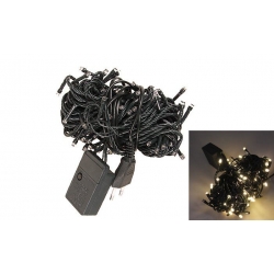 LED světelný řetěz V8F50 žlutý