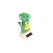 Solární tančící dekorace krokodýl zelený
