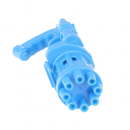 Dětská elektrická bublinková pistolka modrá