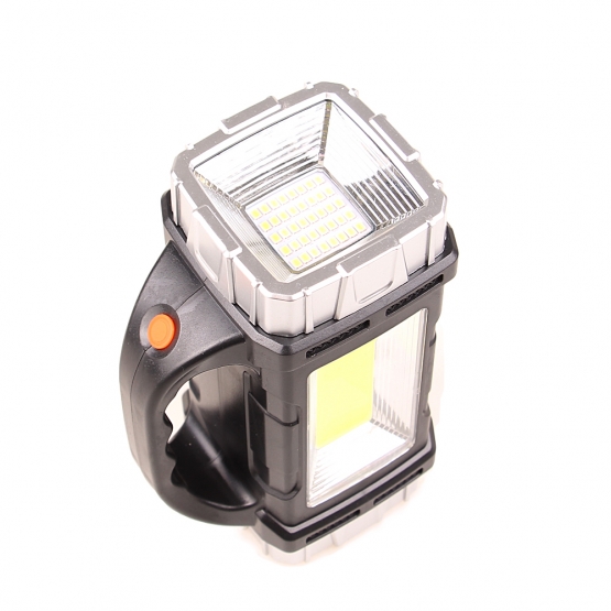 Multifunkční LED svítilna GL-2289 stříbrná