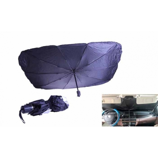 Skládací deštník na ochranu čelního skla