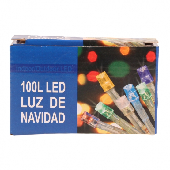 Vánoční LED světelný řetěz V8F50 žlutý